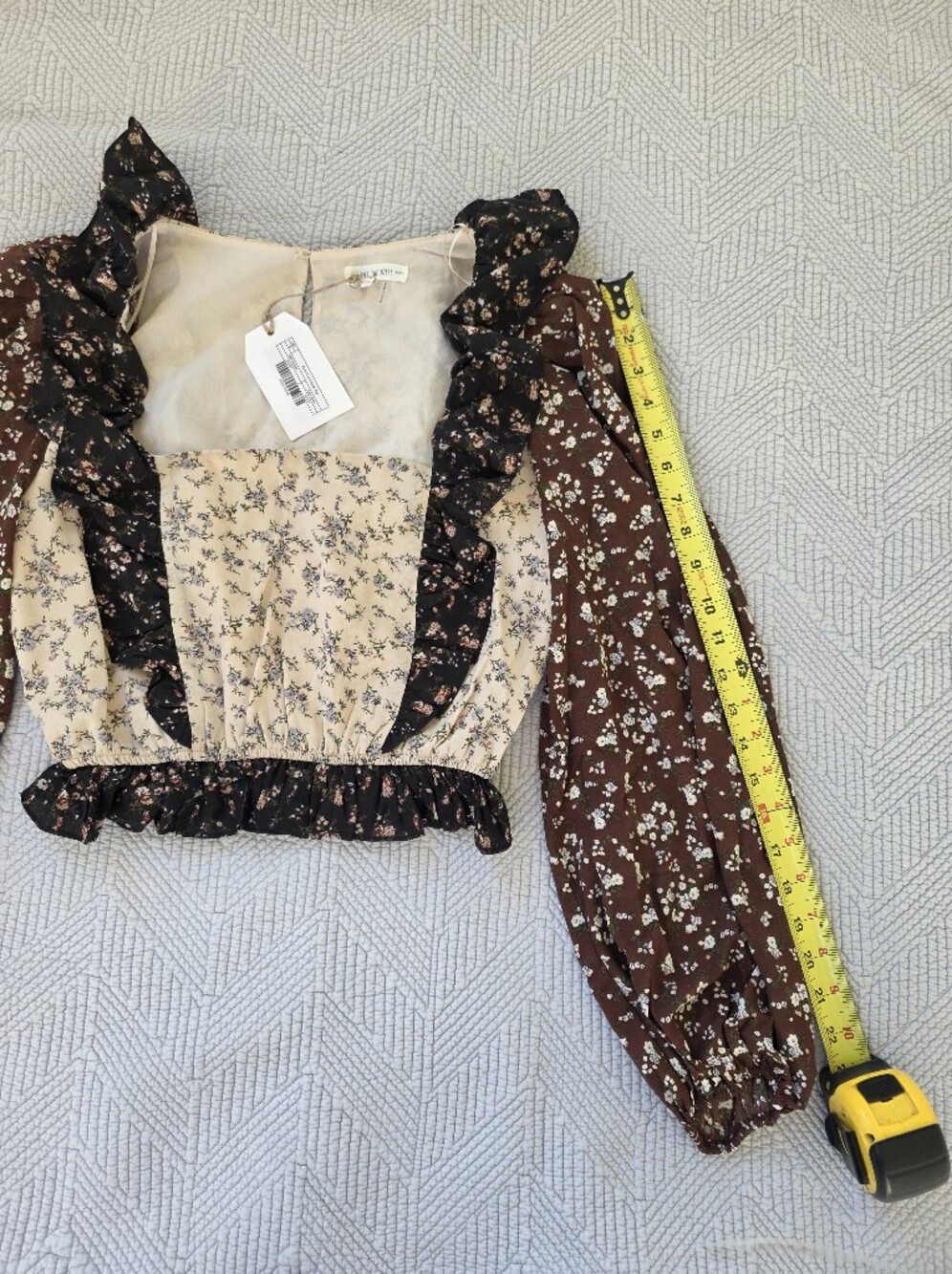 Free The Roses Floral Top - XS - Picture 2 of 6